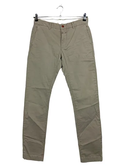 Closed Damen Chino Stoffhose Beige Gr. 40 W31 Casual Baumwolle