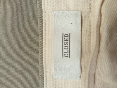 Closed Damen Chino Stoffhose Beige Gr. 40 W31 Casual Baumwolle