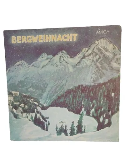 Bergweihnacht AMIGA Vinyl LP Album Schlager Volksmusik Weihnachten