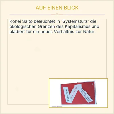 Systemsturz Der Sieg der Natur über den Kapitalismus Kohei Saito dtv Buch