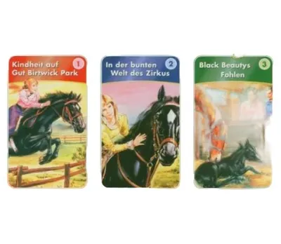EUROPA Hörspiel für Kinder Black Beauty 01, 3er Box-Pferdebox CD