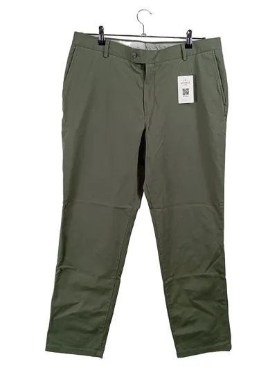 Charles Tyrwhitt Herren Stoffhose Chino Oliv Gr. W38 L32 Casual