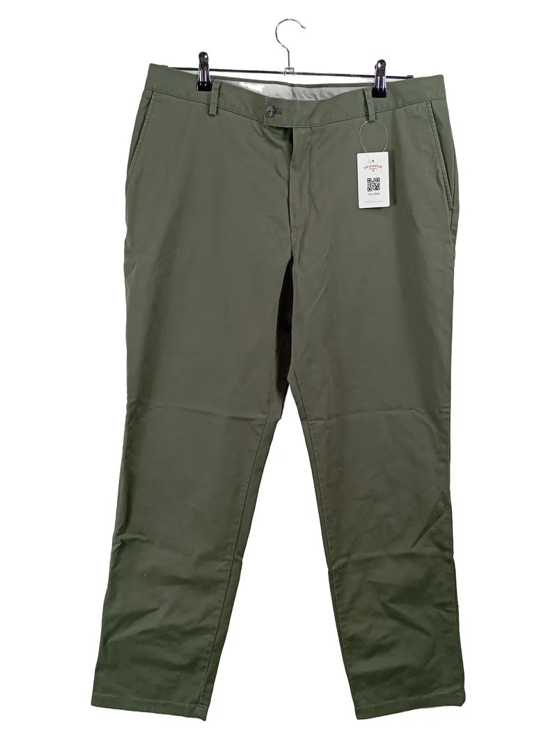 Charles Tyrwhitt Herren Stoffhose Chino Oliv Gr. W38 L32 Casual 1
