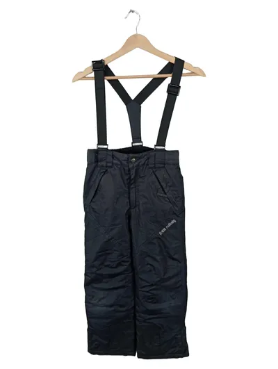 Yigga Skihose Free Riding Kinder Gr. 134 Schwarz mit Trägern Schneehose