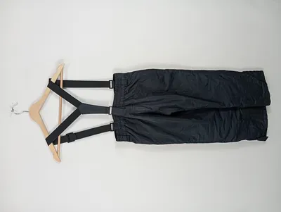 Yigga Skihose Free Riding Kinder Gr. 134 Schwarz mit Trägern Schneehose