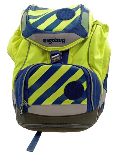 ergobag Schulranzen Kinder Rucksack Mehrfarbig Gestreift