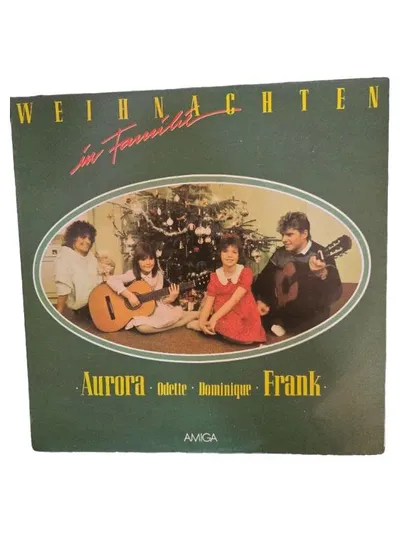 Amiga Vinyl Weihnachten in Familie Frank Schöbel Aurora Lacasa LP Album