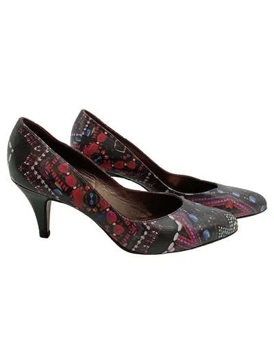Peter Kaiser Pumps Damen 40 Mehrfarbig Leder Elegant
