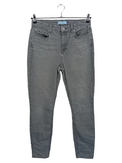 7 For All Mankind Damen Jeans Blair High Waist Ankle Skinny Grau Gr. 29
