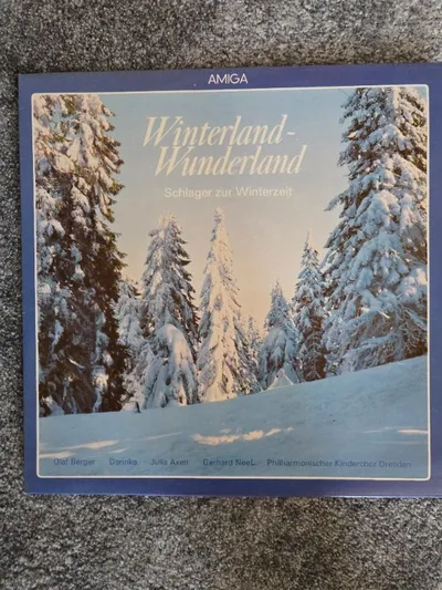 Amiga CD Winterland-Wunderland Schlager Weihnachten Kinderchor Dresden