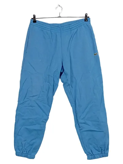 Lacoste Herren Jogginghose Blau Gr. 50 L Trainingshose Sweatpants Logo