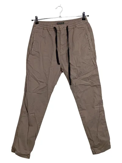 DRYKORN Damen Stoffhose Chino Beige Gr. 42 Casual Kordelzug