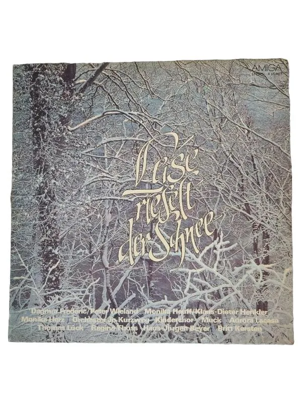 Amiga Vinyl LP Leise rieselt der Schnee Verschiedene Künstler Weihnachten 1