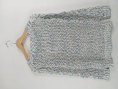 Pepe Jeans London Damen Pullover Strickpullover Lochmuster Mehrfarbig Gr. 38 M