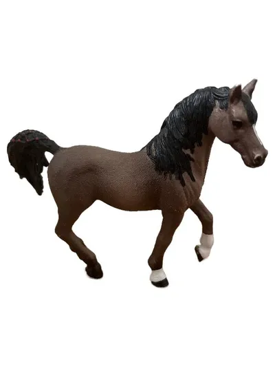 Schleich Araber Hengst Pferd Spielfigur braun 12 cm 15 cm