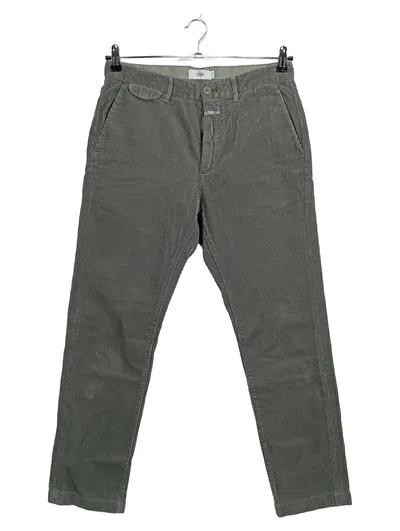 Closed Cordhose Damen Grau Gr. 40 W31 Röhrenhose Casual