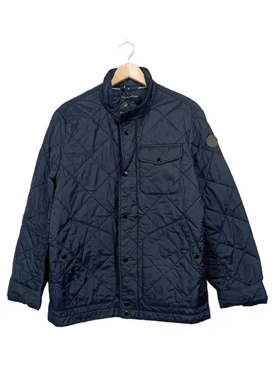 Marc O'Polo Steppjacke Herren Gr. M/50 Blau Navy Outdoor Jacke