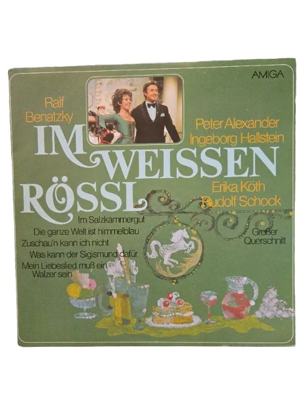Im weißen Rössl Amiga Vinyl LP Peter Alexander Ingeborg Hallstein Erika Köth 1
