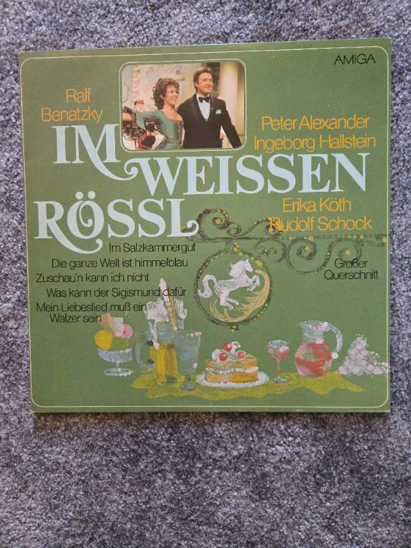 Im weißen Rössl Amiga Vinyl LP Peter Alexander Ingeborg Hallstein Erika Köth 2