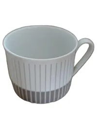 Arzberg Tasse Form 2050 Grand Prix XII Triennale Mailand Porzellan Weiß 1