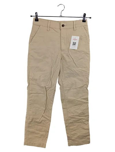 Abercrombie & Fitch Stoffhose Damen Chino Beige Gr. W26, 34, XS