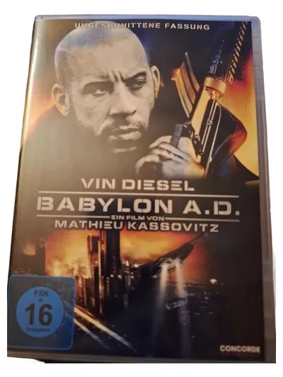 Babylon A.D. DVD Vin Diesel Mathieu Kassovitz Ungeschnittene Fassung Sci-Fi