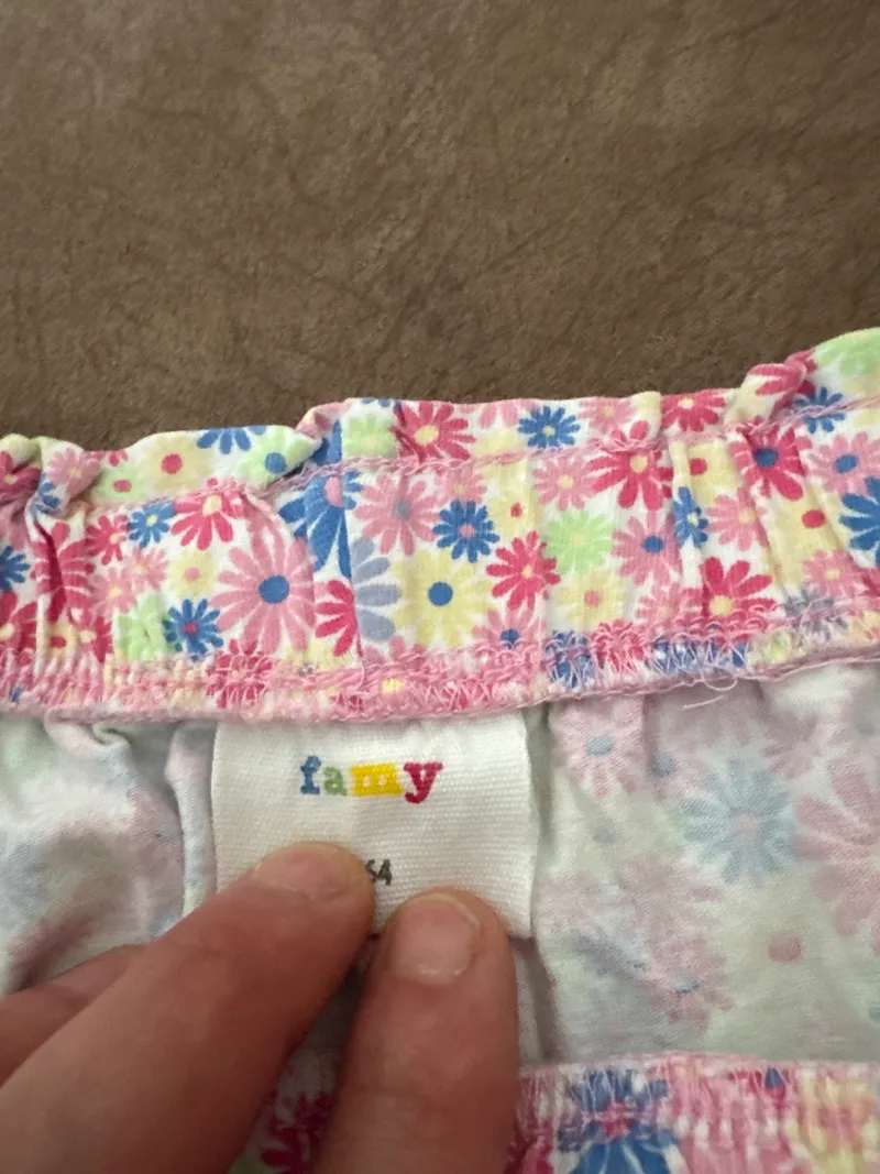 Famy Shorts Kurze Hose Kinder Mädchen Blumenmuster Mehrfarbig Größe 164 4