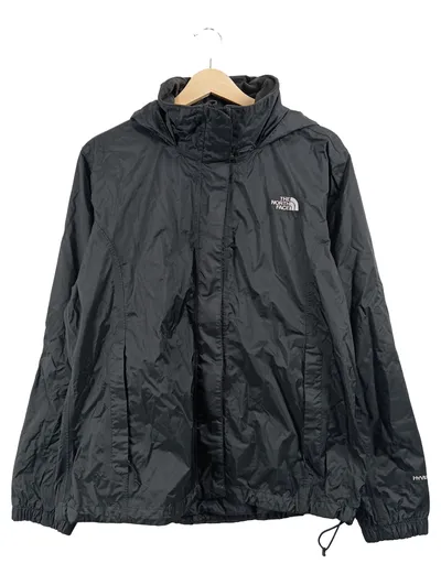 The North Face Damen Outdoorjacke HyVent Schwarz Gr. 42, XL Kapuze