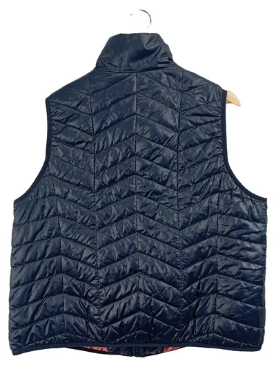 Ulla Popken Steppweste Damen Blau Gr. 46 3XL Casual