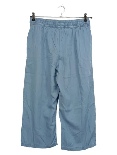 SEASONS Damen Stoffhose Freizeithose Blau Gr. 38 M Lyocell Casual