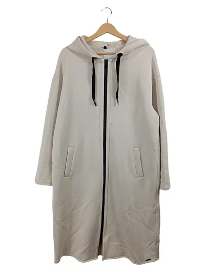 Rino & Pelle Damen Übergangsmantel Beige Gr. 42 XL Kapuze Casual