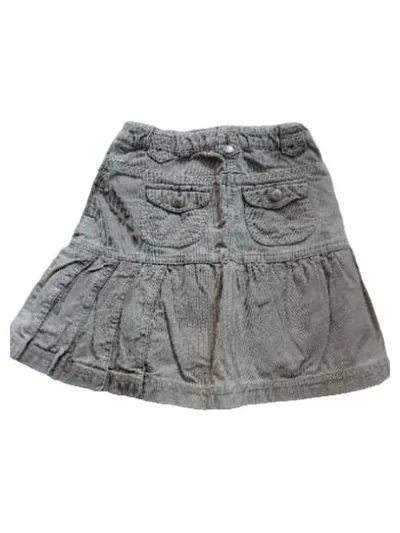 s.Oliver Mädchen Cordrock Beige Gr. 104 Teddy-Applikation Casual
