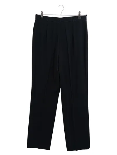 Gerry Weber Damen Anzughose Stoffhose Schwarz Gr. 42 W33 XL Business