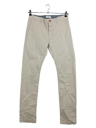 Closed Damen Stoffhose Beige Gr. 40 W31 L33 Casual Baumwolle