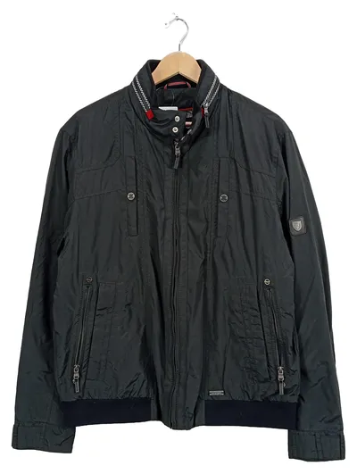 Gate One Blouson Herren Übergangsjacke Schwarz Gr. 25 Casual