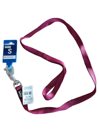 AniOne Hundeleine Führleine Pink Gr. S 1m x 15mm Hunde Leine