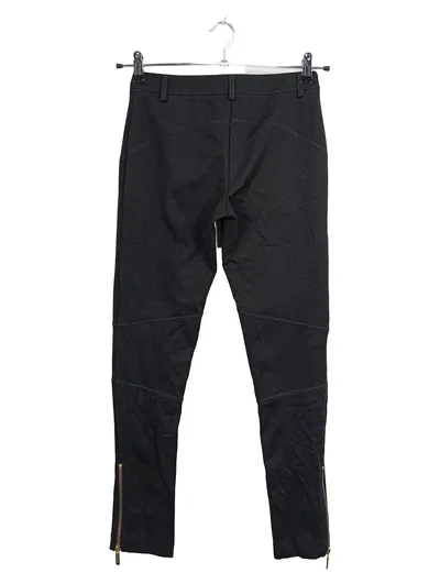 Michael Kors Damen Stoffhose Schwarz Gr. 36 S Reißverschluss-Details