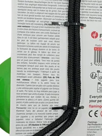 Flamingo Hundespielzeug Chew & Pull Suction Torpedo Zerrspielzeug mit Saugnapf 7