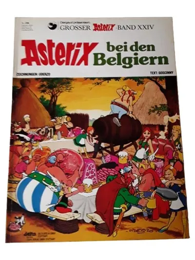 Asterix bei den Belgiern Band XXIV 24 Comic René Goscinny Uderzo