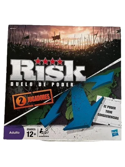 Hasbro Risk Duelo de Poder Brettspiel Strategie 2 Spieler ab 12 Jahre