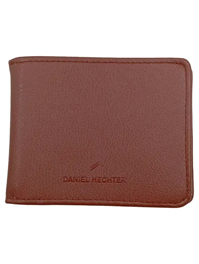 Daniel Hechter Geldbörse Herren Portemonnaie Leder Braun Klassisch