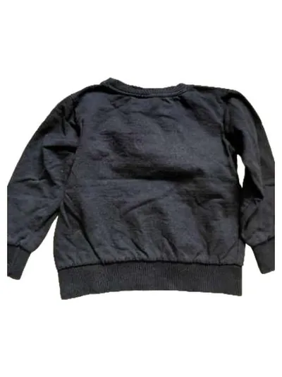 Marvel Spiderman Sweatshirt Kinder Schwarz Gr. 116 Pullover Baumwolle
