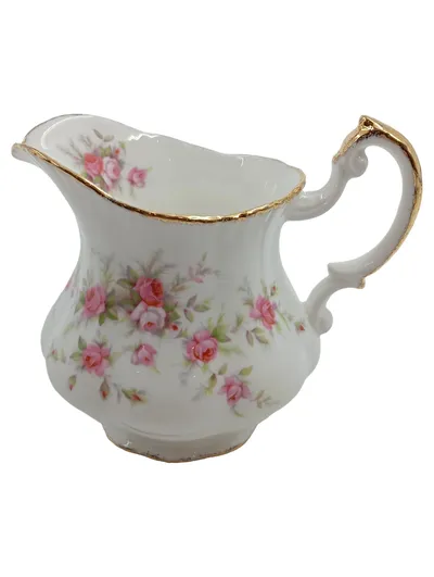 Paragon Milchkännchen Victoriana Rose Fine Bone China Porzellan Blumen