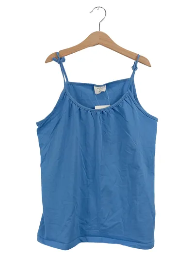 Famy Mädchen Top Spaghettiträger Blau Gr. 158, 164 Basic