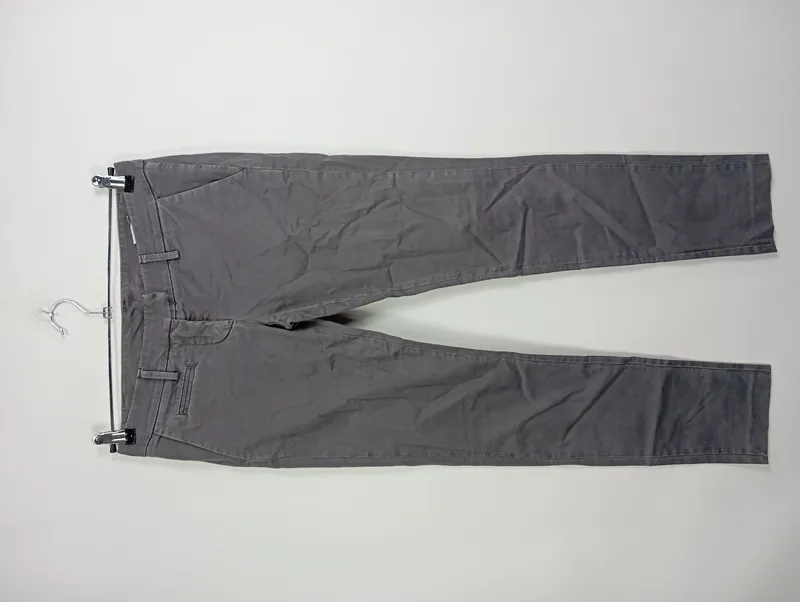Dondup Damen Stoffhose Chino Grau Gr. 40 W31 Casual Baumwolle 2