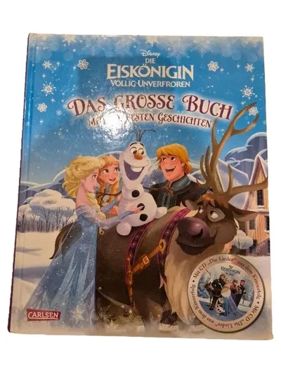 Die Eiskönigin Völlig unverfroren Das große Buch mit CD Carlsen Kinderbuch