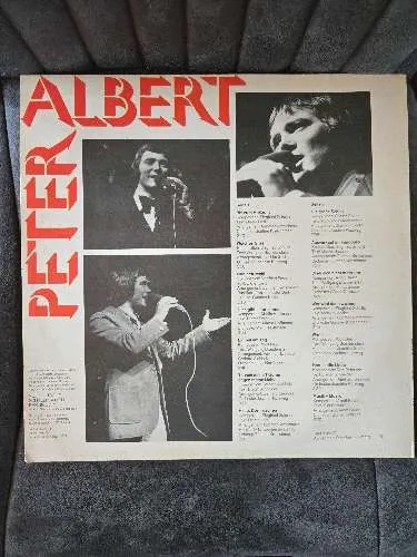 Peter Albert - AMIGA Vinyl LP Album Schlager DDR