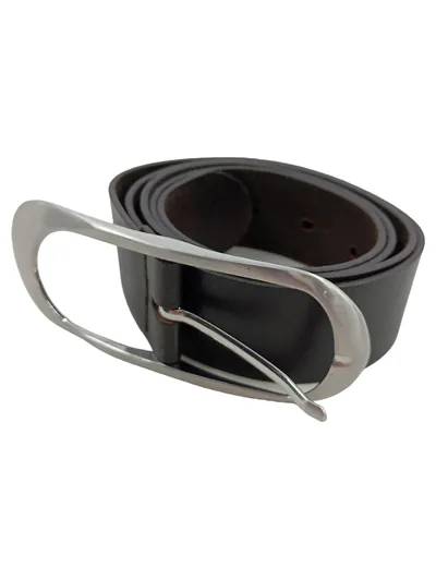 Esprit Damen Gürtel Braun Leder Elegant Gr. 105