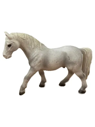 Schleich Pferd Araber Hengst Weiß Spielfigur 13761 Horse Club