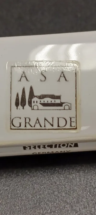 ASA Selection Grande Snackschale Schiffchen Porzellan Weiß 21 cm